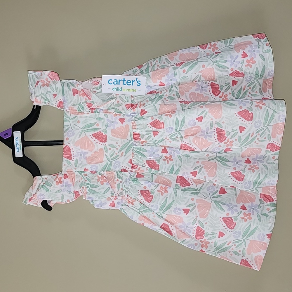 Carter's Child of Mine Baby Girl Dress, 2-Piece Set, 12 months